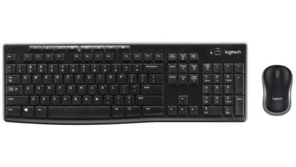 Teclado + Mouse Logitech MK270 USB Inalambrico - Imagen 2