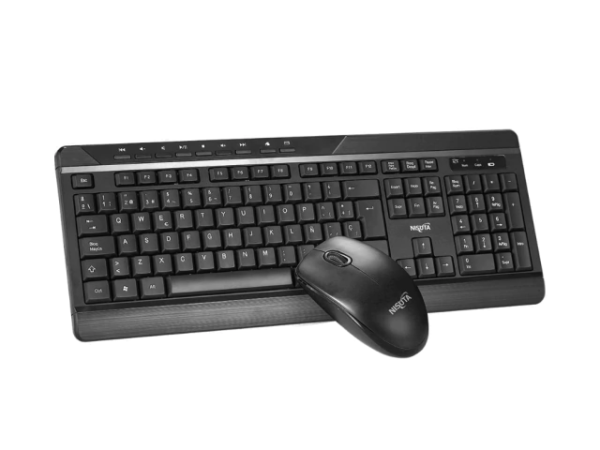 Teclado + Mouse Nisuta NS-WI34CO USB Inalambrico