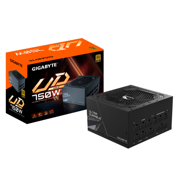 Fuente Gigabyte 750W GP-UD750GM 80 Plus Gold - Imagen 2