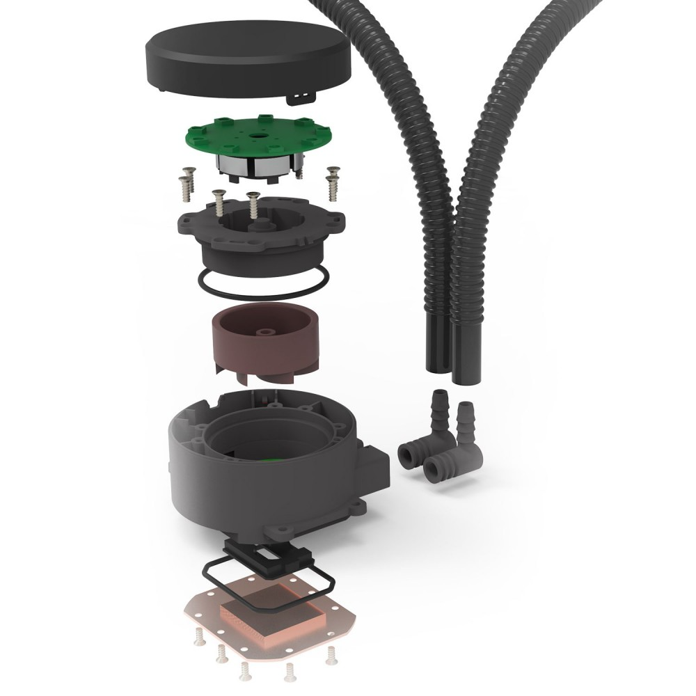 Water Cooler CPU Redragon Effect CCW-3000 X 240MM RGB - Imagen 4