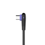 Cable USB a Micro Ldnio Ficha a 90°Grados - Imagen 2