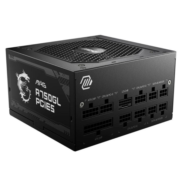 Fuente MSI MAG A750GL 750W 80 Plus Gold Full Modular