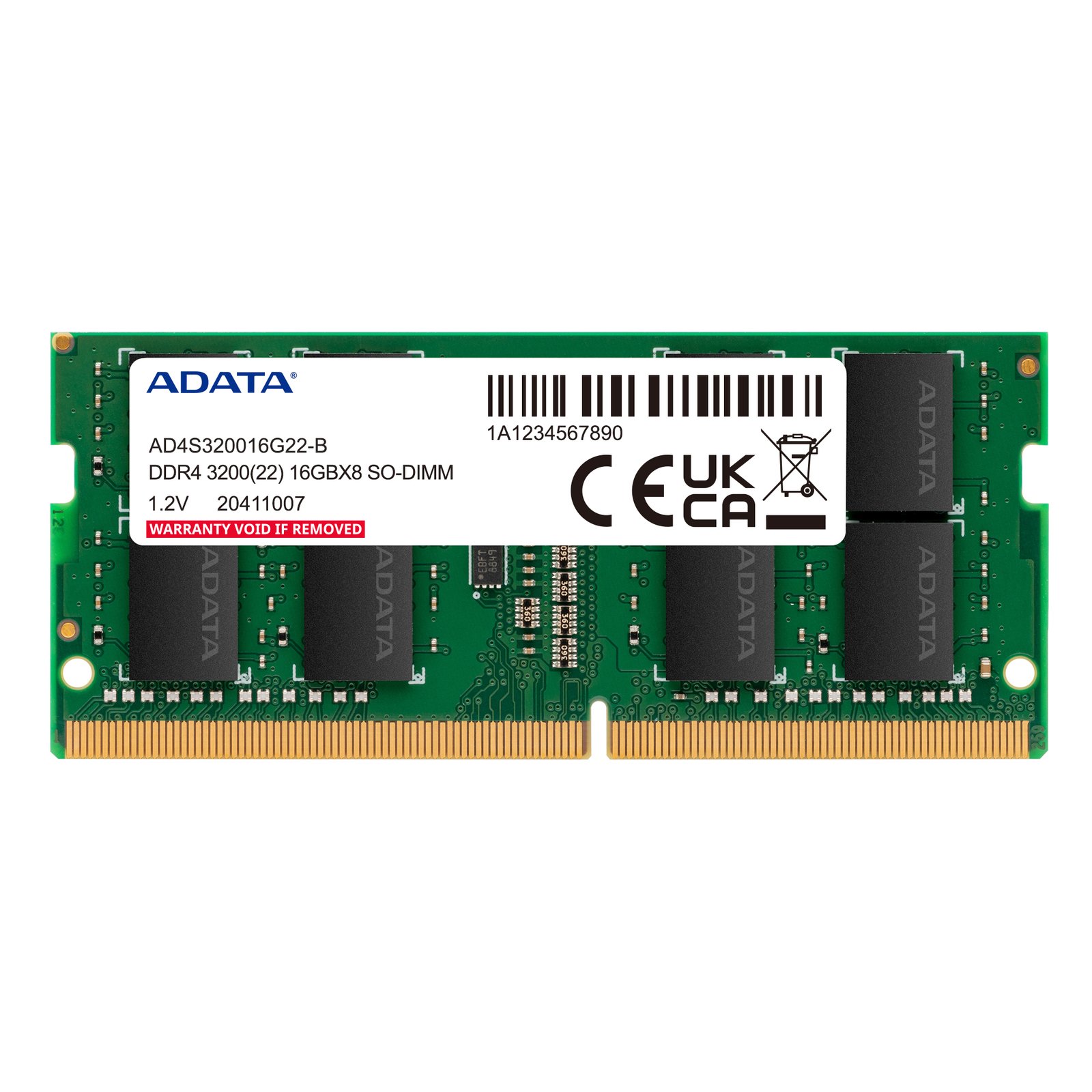 Memoria Sodimm Adata DDR4 8GB 3200Mhz