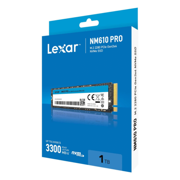 SSD Disco Solido Lexar NM610 Pro 1TB NVMe PCIe M.2 - Imagen 5
