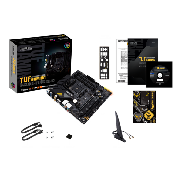 Mother Asus Tuf Gaming B550M-Plus Wi Fi Socket AM4 - Imagen 4