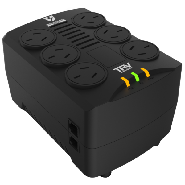 Estabilizador De Tensión TRV Powersafe 2i 6 Tomas