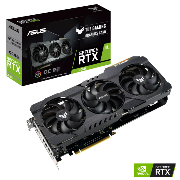 Placa De Video Asus Tuf RTX3060 Gaming DDR6 12GB - Imagen 7