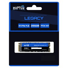 SSD Disco Solido Raptor Legacy 256GB Pcie NVMe M.2 - Imagen 2