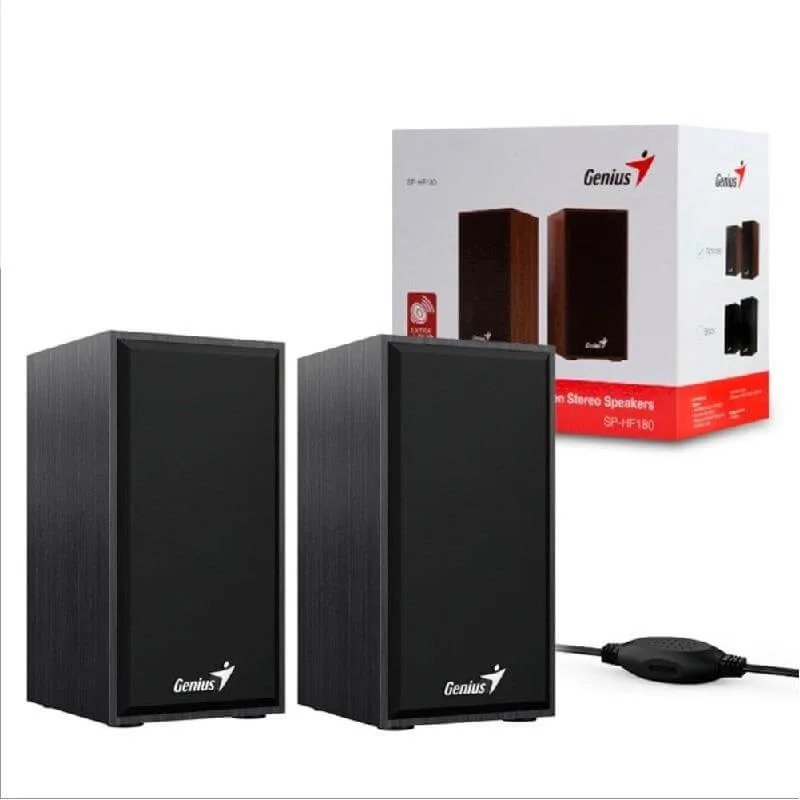 Parlantes Genius SP-HF180 USB - Negro