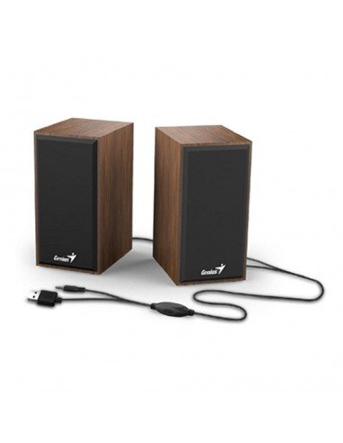 Parlantes Genius SP-HF180 USB - Madera - Imagen 2