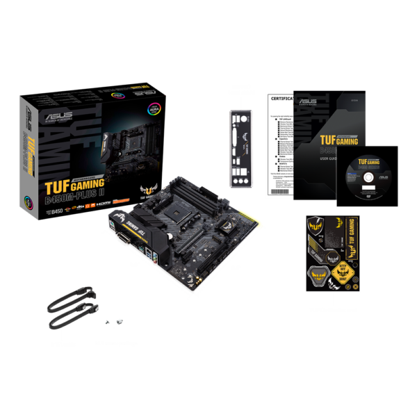 Mother Asus Tuf Gaming B450M-PLUS II Socket AM4 - Imagen 4
