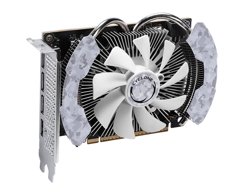 Placa De Video MSI GeForce RTX 5060 Cyclone OC 8GB DDR7 - Imagen 3