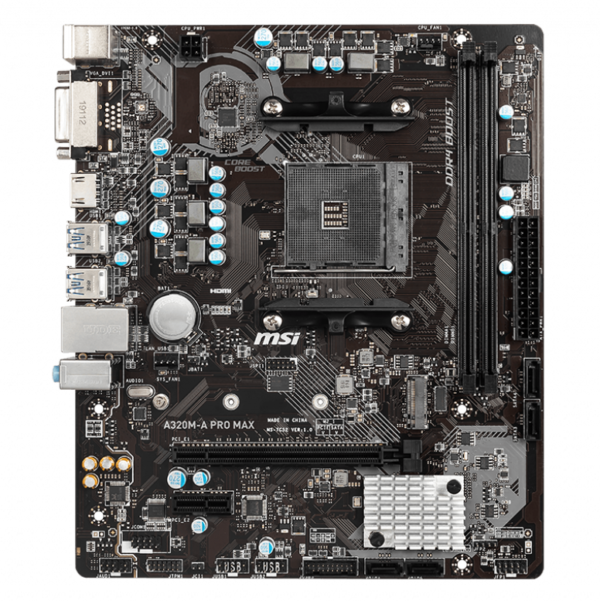 Mother MSI A320M-A Pro Max 4P Socket AM4 - Imagen 2